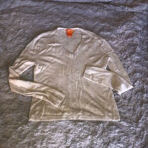 Joe Fresh Light Gray Cashmere Sweater